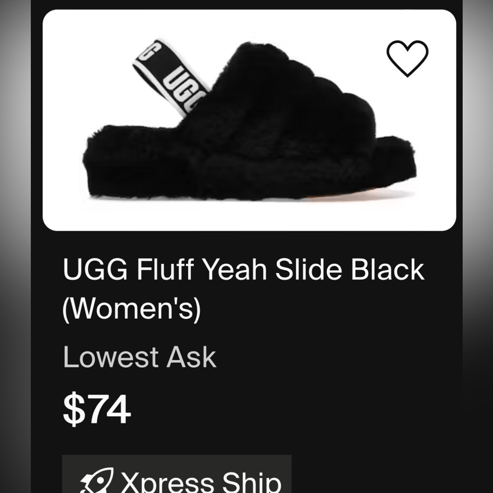 Ugg Fluff Yeah Slide Backs. Size 6. Like New!!! - image 2